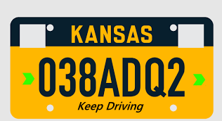New Kansas License Plate